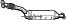 FONOS 73078 Soot/Particulate Filter, exhaust system
